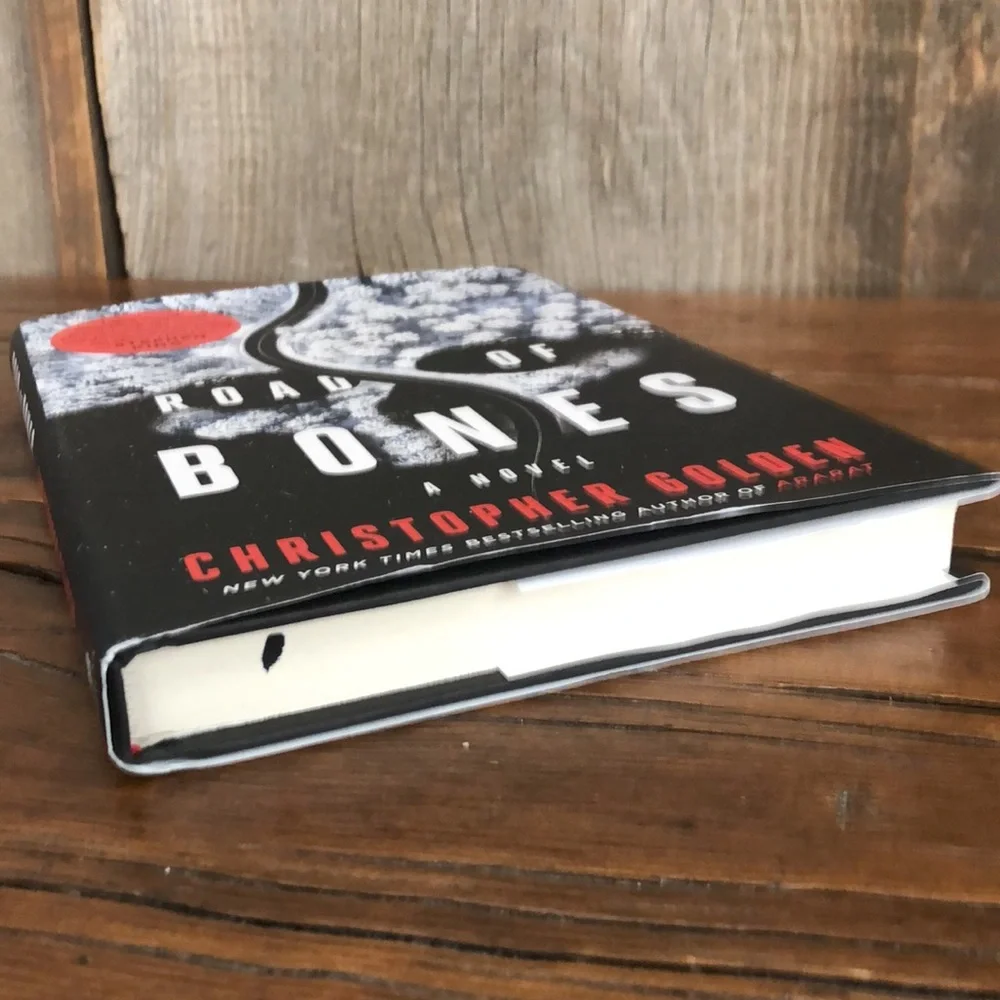 Road of Bones by Christopher Golden Hardcover Book